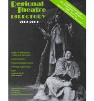 Regional Theatre Directory 2002-2003