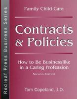 Family Child Care Contracts and Policies