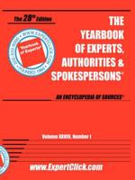 The Yearbook of Experts, Authorities & Spokespersons 28, No. 1