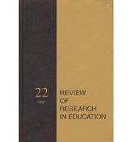 Review of Research in Education, 1997
