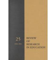 Review of Research in Education 2000-2001