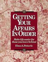 Getting Your Affairs in Order