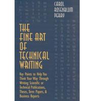 The Fine Art of Technical Writing