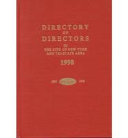 Directory of Directors in the City of New York and Tri-State Area, 1998