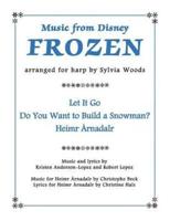 Frozen Music for Harp (Arr Woods Sylvia) Bk