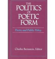 The Politics of Poetic Form
