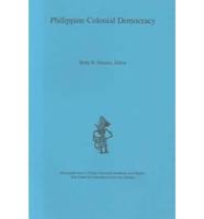 Philippine Colonial Democracy