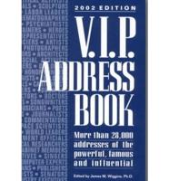 V.I.P. Address Book 2002
