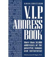 V.I.P. Address Book 2004