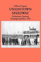 Uniontown Speedway Program, 1916