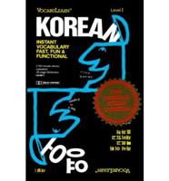 Vocabulearn Cassettes -- Korean/English, Level 1