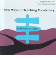 New Ways in Teaching Vocabulary