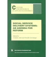 Social Service Delivery Systems