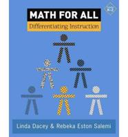 Math for All. Differentiating Instruction, Grades K-2