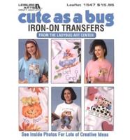 Cute As a Bug Iron-On Transfers