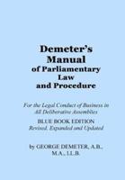Demeter's Manual of Parliamentary Law and Procedure