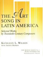 Art Song in Latin America