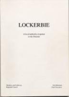 Lockerbie: A Local Authority Response to the Disaster