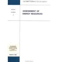 Assessment of Energy Resources