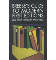 Breese's Guide to Modern First Editions