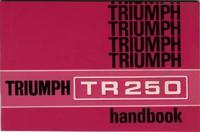 Triumph TR250 Owner's Handbook