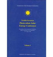 Twelfth European Photovoltaic Solar Energy Conference