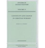 Continuity and Change in Christian Worship