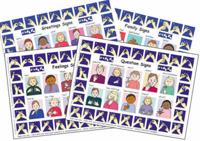 Let's Sign: BSL Poster/Mats A4 Set of 4