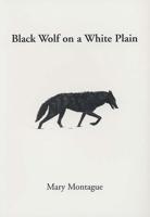 Black Wolf on a White Plain