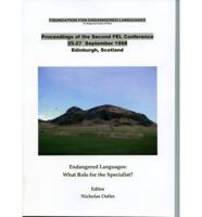 Endangered Languages