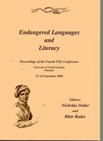 Endangered Languages and Literacy