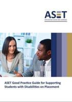 ASET Good Practice Guide for Supporting Students With Disabilities on Placement