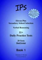 11+ Verbal Reasoning Daily Practice Tests Book 1
