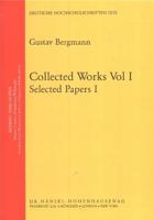 Collected Works, Selected Papers 1