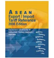Asean Export/Import Tariff Reference