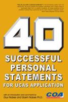 40 Successful Personal Statements