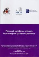 Pain and Substance Misuse