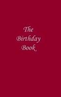 The Birthday Book - Dark Red