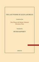 The Last Poems of Jules Laforgue