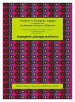 Endangered Languages and History
