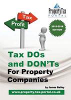 Tax DOS and Don'ts for Property Companies