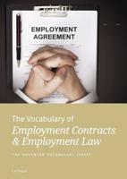 The Vocabulary of Employment Contracts and Employment Law