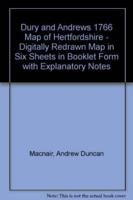 Dury and Andrews 1766 Map of Hertfordshire - Digitally Redrawn Map in Six Sheets in Booklet Form With Explanatory Notes