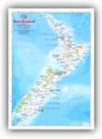New Zealand A4 Map