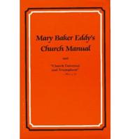 Mary Baker Eddy's Church Manual and "Church Universal and Triumphant"