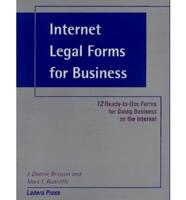 Internet Legal Forms for Business