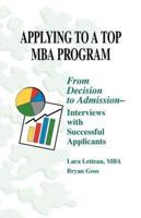 Applying to a Top MBA Program