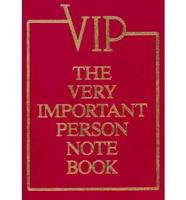 Very Important Person Notebook