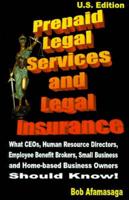 Prepaid Legal Services and Legal Insurance