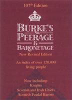 Burke's Peerage, Baronetage & Knightage, Clan Chiefs, Scottish Feudal Barons